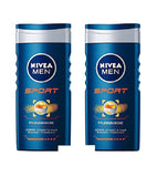 2x 250 ml NIVEA Men Nursing Shower SPORT- Body-Face-Hair-Gel - Eurodeal.shop