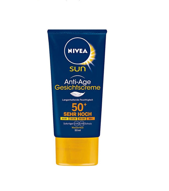NIVEA SUN Anti-Age Face Cream - 50 ml - Eurodeal.shop