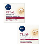 2xPack NIVEA Vital Anti-Wrinkle Build Day Care Calcium+Pearl Extract - Eurodeal.shop