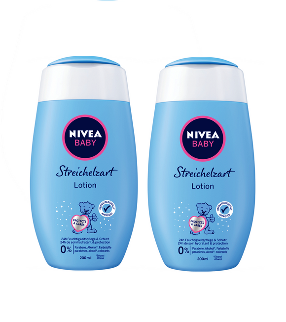 2xPack NIVEA BABY Lotion Soft to the Touch - 400 ml