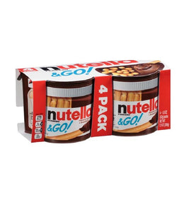 4xPack Nutella & Go Bread Sticks and Noughat Cream - 208 g