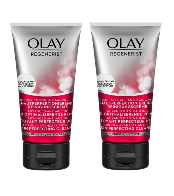 2xPack OLAY Regenerist Skin-Perfecting Cleansing Cream - 300 ml