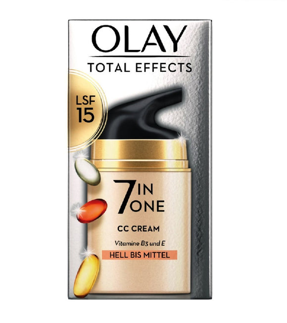 OLAY Total Effects CC Cream Light to Medium - 50 ml