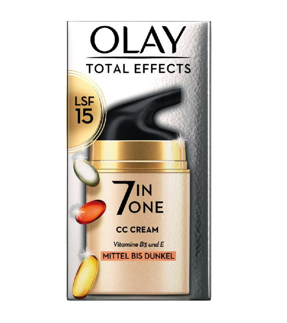 OLAY Total Effects CC Cream Medium to Dark LSF 15 - 50 ml