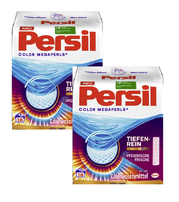 2xPack PERSIL Color Detergent Megapearls - 36 WL