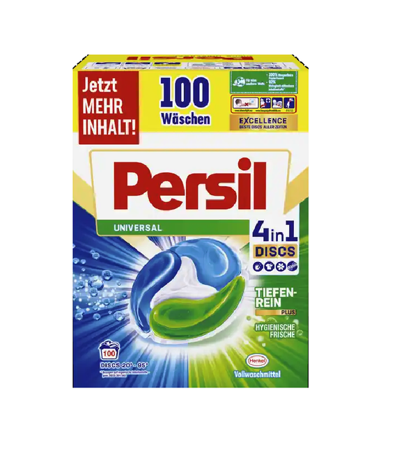 PERSIL Universal Heavy-Duty Detergent 4in1 Discs - 100 WL