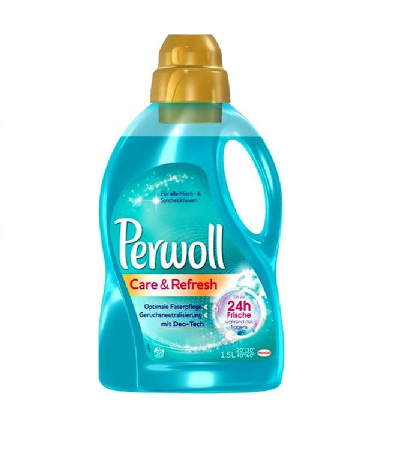 Perwoll Liquid Laundry Detergent 'CARE & REFRESH' 20 WL, 1.5 L 900 ml