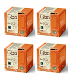 4xPack Qbo Cooperative Coopfam Caffè Strong Brazilian  - 32 Capsules