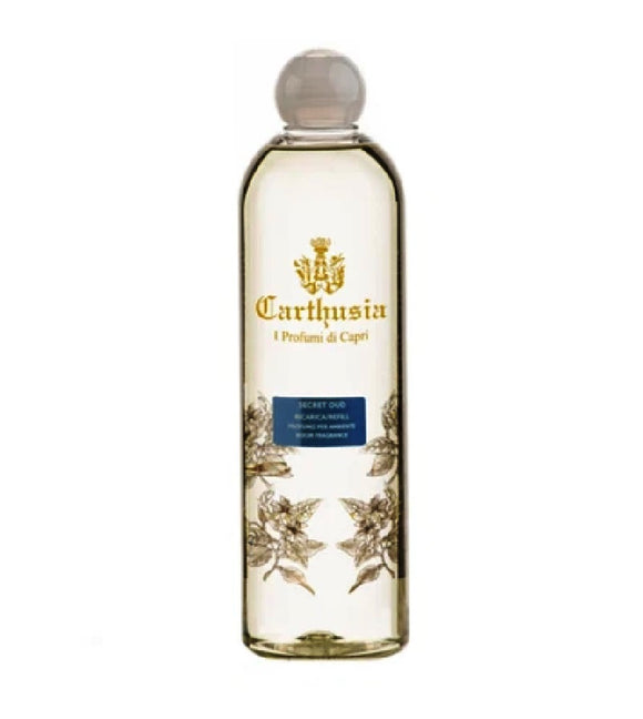 Carthusia Secret Oud  Captivating Home Fragrance Refill With Lavender - 500 ml