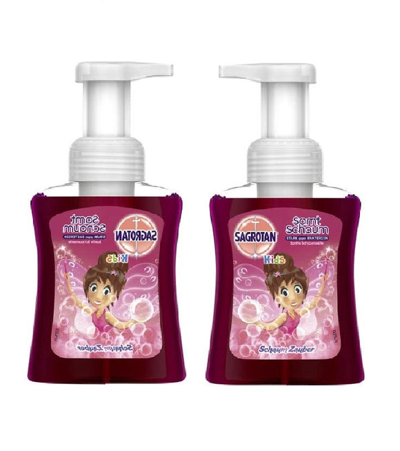 2xPack SAGROTAN Kids Velvet Foam Magic Liquid Soap - 500 ml