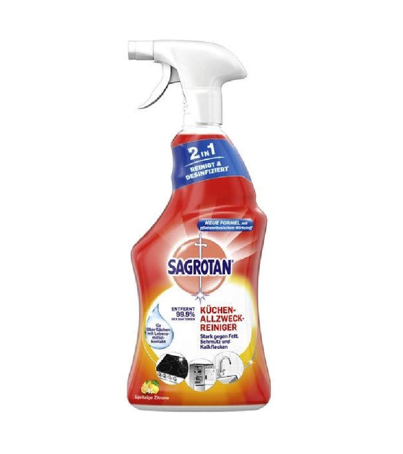 SAGROTAN All-purpose 2-in-1 Kitchen Disinfectant Cleaner - 750 ml
