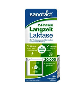 Sanotact 2-phase Long-term Lactase 20,000 - 40 pieces