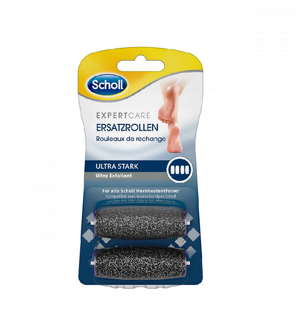 Scholl ExpertCare Replacement Rollers Ultra Strong - 2 Pcs