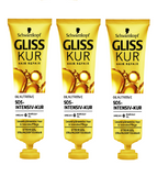 3xPack Schwarzkopf Gliss Kur Oil Nutritive SOS Intensive Hair Treatment - 60 ml