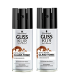 2xPack Schwarzkopf Gliss Kur Total Repair Shine Tonic - 200 ml