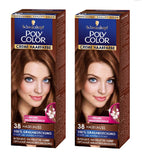 2xPack Schwarzkopf POLY COLOR CREME HAIR COLOR Coloration - 10 Varieties
