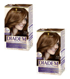 2xPack Schwarzkopf Diadem Silk Hair Color for Women - 17 Varieties
