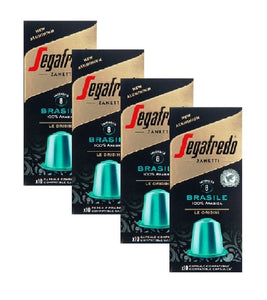 4xPack Segafredo Brasil Coffee Capsules - 40 Capsules