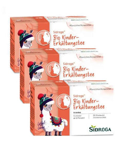 3xPack SIDROGA Organic Children's Cold Filtered Tea Bags - 60 Pcs