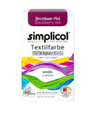 2xPack Simplicol Textile Dye 'EXPERT' - 18 Different Colors