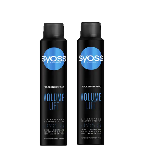 2xPack Syoss Volume Lift Dry Shampoo - 400 ml