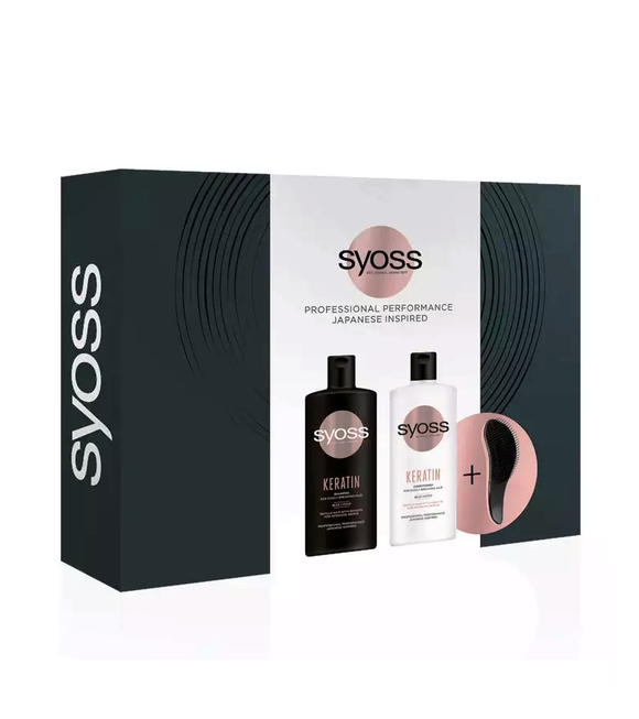 Syoss Keratin Hair Care Gift Set against Brittle Hair