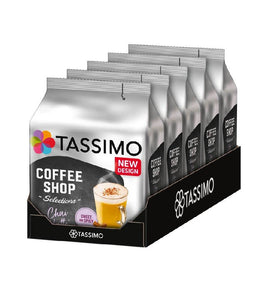 4-Packs TASSIMO Coffee Shop Selections Chai Latte Tee Tassimo T-Disc 32 Drinks