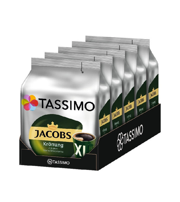 4-Packs TASSIMO Jacobs Coronation XL T Discs Coffee Capsules 4 x 16 Drinks