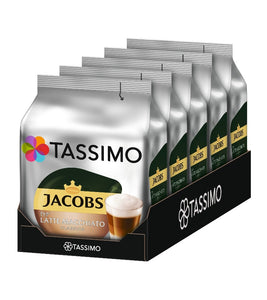 4-Packs TASSIMO Jacobs Latte Macchiato Classico T Discs Capsule 4 x 8 Drinks