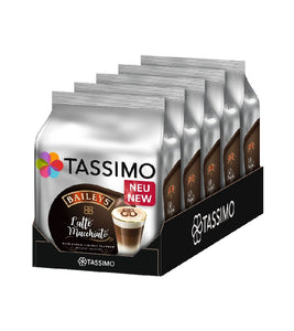 4-Packs TASSIMO Latte Macchiato Baileys T Discs Coffee Capsules 4 x 8 Drinks