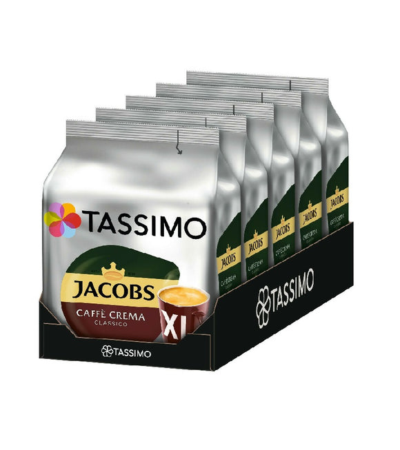 4-Packs TASSIMO Jacobs Caffè Crema Classico XL T Discs