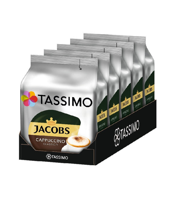 4-Packs TASSIMO Jacobs Classico Cappuccino (4 x 8 drinks)