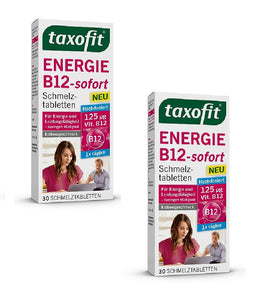 2xPacks Taxofit Energy B12- Immediately Orodispersible Tablets