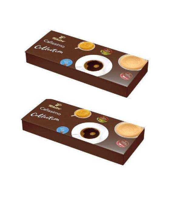 2xPack Tchibo Tasting Box Cafissimo Coffee Capsules - 8 Different Flavors (16 Capsules)  SPECIAL OFFER
