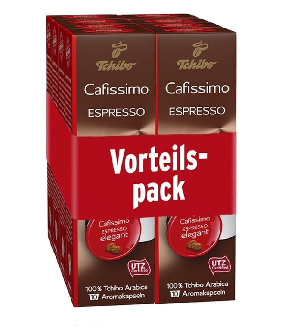 Tchibo Cafissimo Espresso Coffee 80 Capsules- ELEGANT