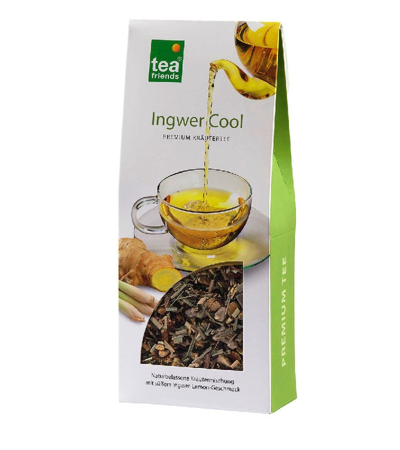 3xPack TeaFriends - Ginger Cool Herbal Tea - 270 g