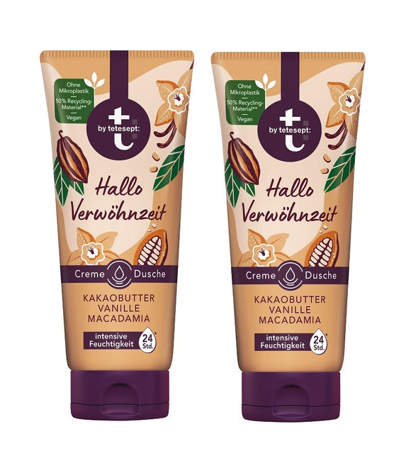 2xPack t BY Tetesept Hello Pampering Time Shower Gel - 400 ml