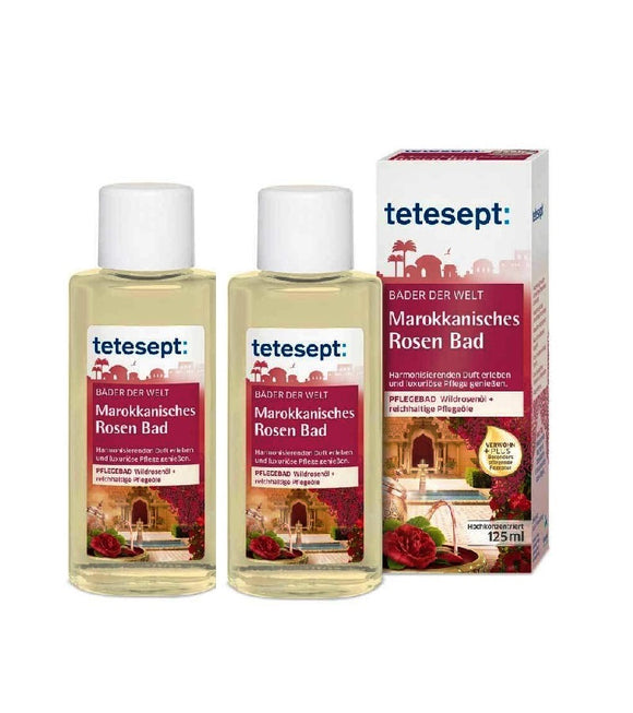 2xPack Tetesept Moroccan Rose Bath - 250 ml
