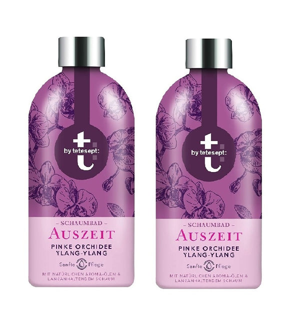 2xPack 't' by Tetesept 'Time Out' Bubble Bath -  840 ml