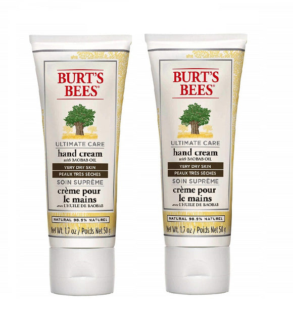 2xPack BURT'S BEES Ultimate Care Hand Cream for Very Dry Skin - 100 g