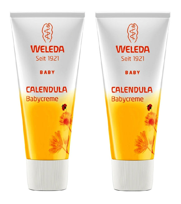2xPack WELEDA Calendula Baby Care Cream 75 ml each