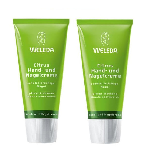 2xPack WELEDA Organic Hand Creams - Five Varieites to Choose From
