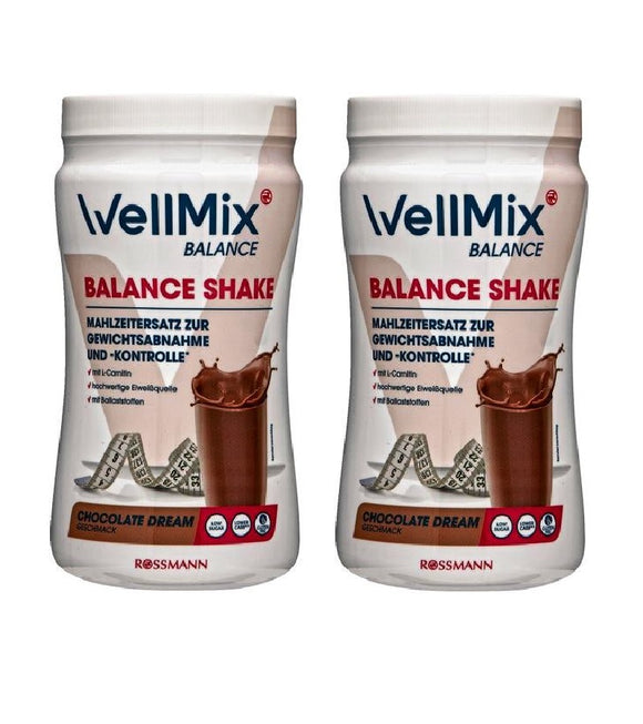2xPack WellMix Balance Chocolate Dream Weight Loss Shake Mix - 700 g