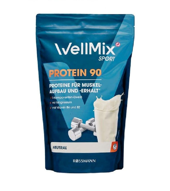 WellMix Sport Protein 90 Neutral Energy Powder Mix - 900 g