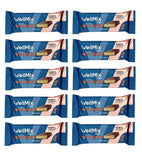 10 Bars WellMix Sport 40% Protein Strawberry Yogurt Energy Bars - 700 g