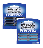 2xPack WILKINSON Sword PROTECTOR BLADES - 20 Pcs
