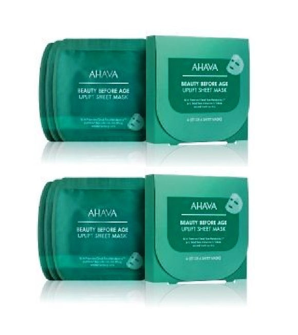 Twin-Pack AHAVA Beauty Before Age Cloth Masks for Women