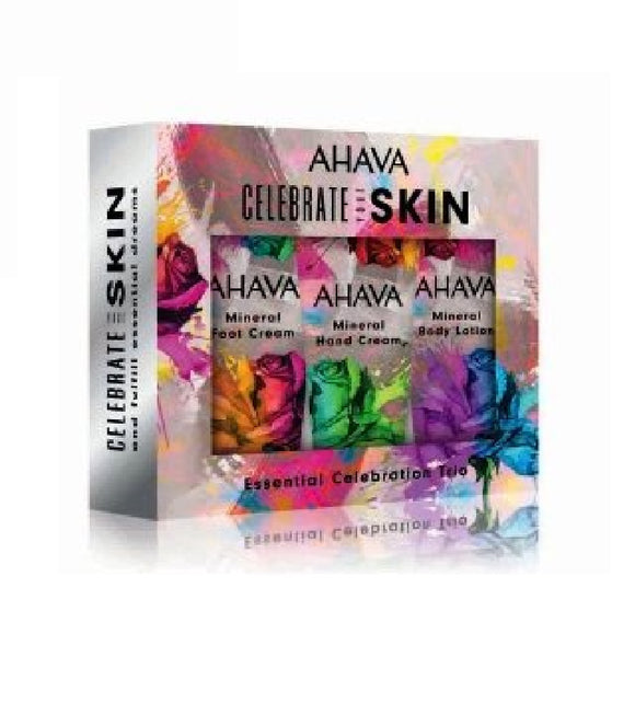 AHAVA Celebrate Your Skin Essential Celebration Trio Body Care Set for Women