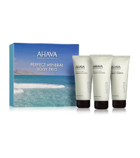 AHAVA Deadsea Water Perfect Mineral Body Trio Personal Care Set for Women