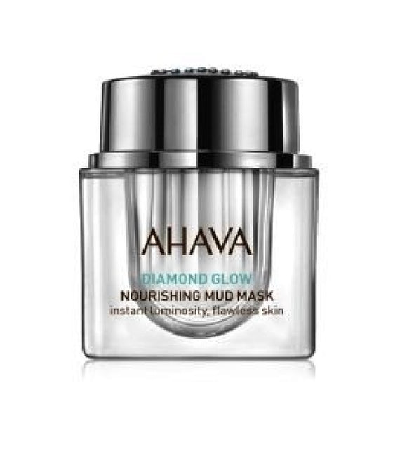 AHAVA Diamond Glow Mud Facial Mask for Women - 50 ml
